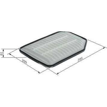 BOSCH F 026 400 805 Luftfilter BOSCH F 026 400 805 Luftfilter