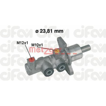 Metzger 202-379 Hauptbremszylinder CIFAM Metzger 202-379 Hauptbremszylinder CIFAM