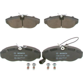 BOSCH 0 986 424 556 Bremsbelagsatz, Scheibenbremse
