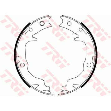 TRW GS8804 Bremsbackensatz, Feststellbremse TRW GS8804 Bremsbackensatz, Feststellbremse
