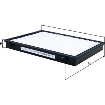 Knecht LA 421 Filter, Innenraumluft Knecht LA 421 Filter, Innenraumluft