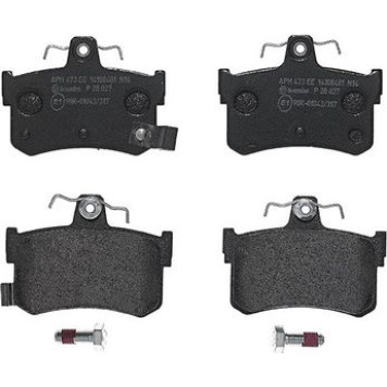 Brembo P 28 027 Bremsbelagsatz, Scheibenbremse PRIME LINE