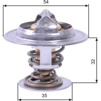Gates TH26590G1 Thermostat, Kühlmittel Gates TH26590G1 Thermostat, Kühlmittel