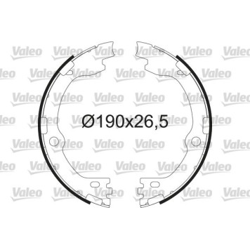 Valeo 564211 Bremsbackensatz, Feststellbremse Valeo 564211 Bremsbackensatz, Feststellbremse