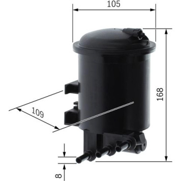 BOSCH 0 450 906 461 Kraftstofffilter