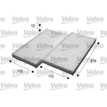 Valeo 715639 Filter, Innenraumluft ESSENTIAL Valeo 715639 Filter, Innenraumluft ESSENTIAL