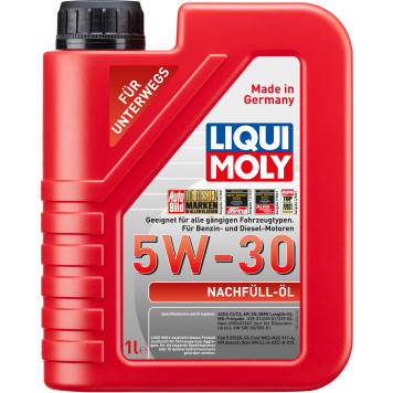 LIQUI MOLY 21286 Motoröl Nachfüll-Öl 5W-30 LIQUI MOLY 21286 Motoröl Nachfüll-Öl 5W-30