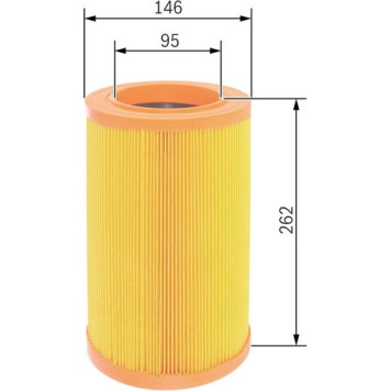 BOSCH F 026 400 194 Luftfilter BOSCH F 026 400 194 Luftfilter