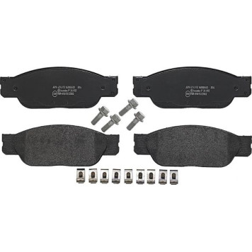 Brembo P 36 012 Bremsbelagsatz, Scheibenbremse PRIME LINE