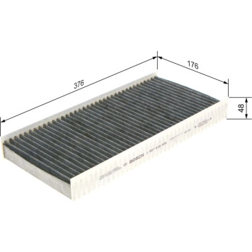 BOSCH 1 987 432 406 Innenraumfilter BOSCH 1 987 432 406 Innenraumfilter
