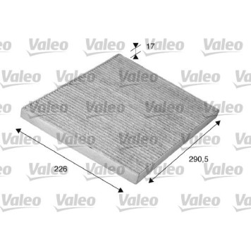 Valeo 698746 Filter, Innenraumluft PROTECT