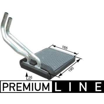 Mahle AH 177 000P Wärmetauscher, Innenraumheizung BEHR Premium Line Mahle AH 177 000P Wärmetauscher, Innenraumheizung BEHR Premium Line
