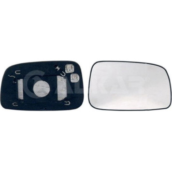 Alkar 6432265 Spiegelglas, Außenspiegel