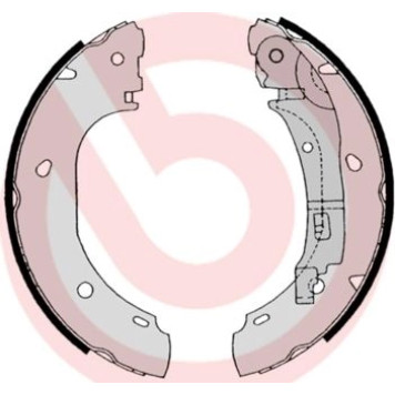 Brembo S 23 525 Bremsbackensatz ESSENTIAL LINE Brembo S 23 525 Bremsbackensatz ESSENTIAL LINE