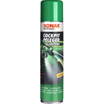 SONAX 03423000 Kunststoffpflegemittel CockpitPfleger Vanilla-fresh glänzend SONAX 03423000 Kunststoffpflegemittel CockpitPfleger Vanilla-fresh glänzend