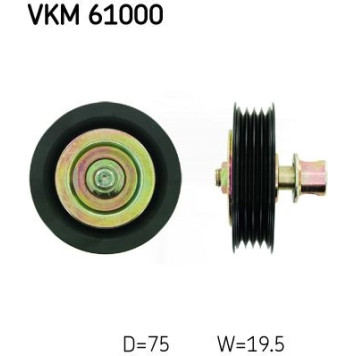 SKF VKM 61000 Umlenkrolle/Führungsrolle, Keilrippenriemen SKF VKM 61000 Umlenkrolle/Führungsrolle, Keilrippenriemen