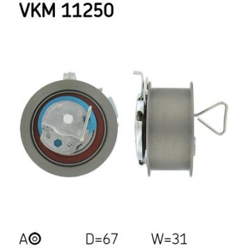SKF VKM 11250 Spannrolle, Zahnriemen SKF VKM 11250 Spannrolle, Zahnriemen