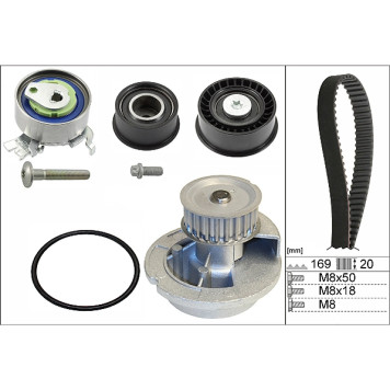 INA 530 0078 31 Wasserpumpe + Zahnriemensatz INA 530 0078 31 Wasserpumpe + Zahnriemensatz