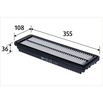 Valeo 585822 Luftfilter