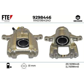 FTE 9298446 Bremssattel NEOGEN FTE 9298446 Bremssattel NEOGEN