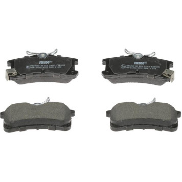 Ferodo FDB1895 Bremsbelagsatz, Scheibenbremse PREMIER ECO FRICTION