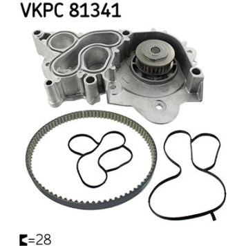 SKF VKPC 81341 Wasserpumpe SKF VKPC 81341 Wasserpumpe