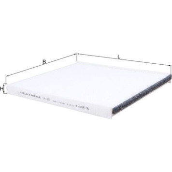 Knecht LA 851 Filter, Innenraumluft Knecht LA 851 Filter, Innenraumluft