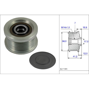INA 535 0232 10 Generatorfreilauf INA 535 0232 10 Generatorfreilauf