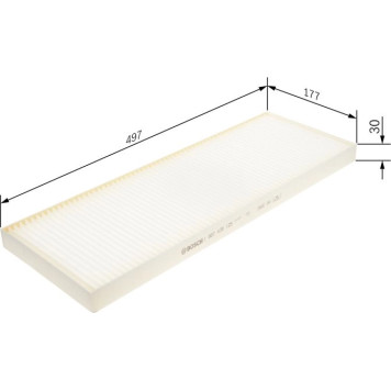 BOSCH 1 987 435 125 Filter, Innenraumluft BOSCH 1 987 435 125 Filter, Innenraumluft