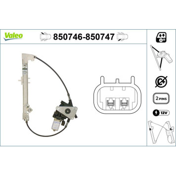 Valeo 850746 Fensterheber Valeo 850746 Fensterheber