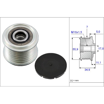 INA 535 0083 10 Generatorfreilauf INA 535 0083 10 Generatorfreilauf