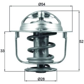 Mahle TX 176 82D Thermostat, Kühlmittel BEHR Mahle TX 176 82D Thermostat, Kühlmittel BEHR