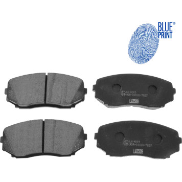 Blue Print ADM54297 Bremsbelagsatz, Scheibenbremse