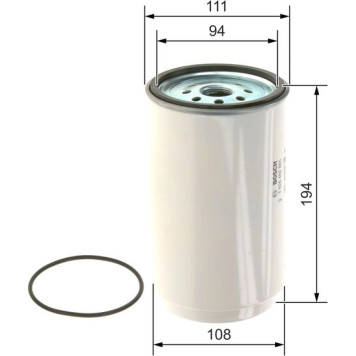BOSCH F 026 402 865 Kraftstofffilter BOSCH F 026 402 865 Kraftstofffilter