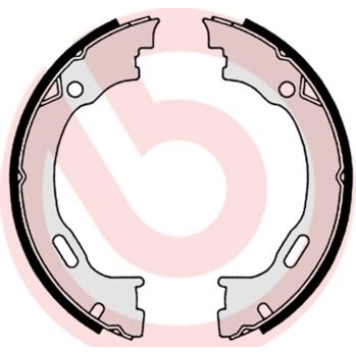 Brembo S 50 516 Bremsbackensatz, Feststellbremse ESSENTIAL LINE Brembo S 50 516 Bremsbackensatz, Feststellbremse ESSENTIAL LINE