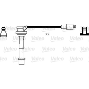 Valeo 346079 Zündleitungssatz Valeo 346079 Zündleitungssatz