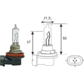 Magneti Marelli 002548100000 Glühlampe STANDARD Magneti Marelli 002548100000 Glühlampe STANDARD