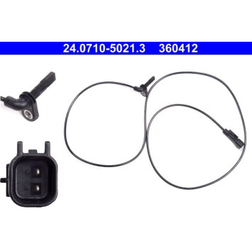 ATE 24.0710-5021.3 Sensor, Raddrehzahl