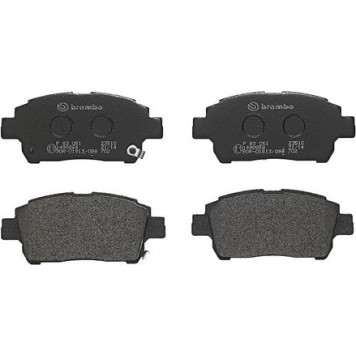 Brembo P 83 051 Bremsbelagsatz, Scheibenbremse PRIME LINE
