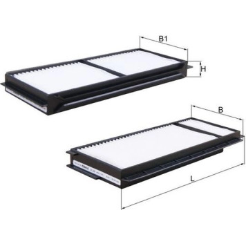 Knecht LA 346/S Filter, Innenraumluft