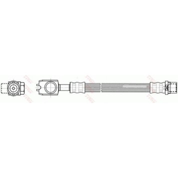 TRW PHD557 Bremsschlauch