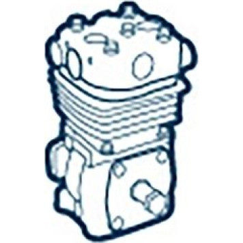 Reparatursatz Druckluftkompressor für Mercedes Benz OM 457 HLA/LA OM 460 LA 457 Reparatursatz Druckluftkompressor für Mercedes Benz OM 457 HLA/LA OM 460 LA 457
