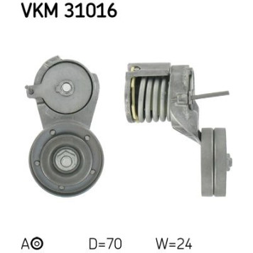 SKF VKM 31016 Spannrolle, Keilrippenriemen