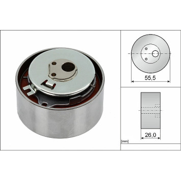 INA 531 0778 10 Spannrolle, Zahnriemen INA 531 0778 10 Spannrolle, Zahnriemen