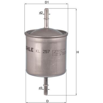 Knecht KL 257 Kraftstofffilter Knecht KL 257 Kraftstofffilter