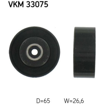 SKF VKM 33075 Umlenkrolle/Führungsrolle, Keilrippenriemen