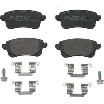 Brembo P 68 064 Bremsbelagsatz, Scheibenbremse PRIME LINE