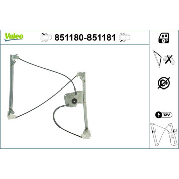 Valeo 851180 Fensterheber Valeo 851180 Fensterheber