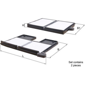 Knecht LA 186/S Filter, Innenraumluft
