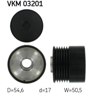 SKF VKM 03201 Generatorfreilauf SKF VKM 03201 Generatorfreilauf